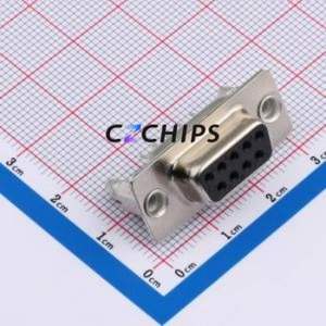 X0209FT17B7 D-Sub/VGA Connector Through hole Component (THT) Connector Standard D-Sub Female 9P Through Hole - Product Image 1