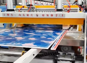 Chi phí tiết kiệm trang trí phim cán PVC Hội Đồng Quản trị Bọt Tường Bảng điều khiển sản xuất máy - Product Image 4