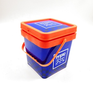 Xô Nhựa 1L Hình Vuông Thùng Nhựa 3L Thùng PP 16L Thùng PE Thùng Nhựa Đóng Gói 25L Có Nắp Đậy 2 Pc Hình Vuông 1-30L - Product Image 3