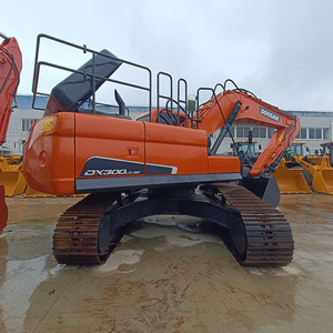 Excavatrice sur chenilles hydraulique d'occasion Doosan DX300 300LC-9S 225LC-9/7 220LC 420LC 30T, faible nombre d'heures, moteur d'origine japonaise, testée et inspectée - Product Image 4