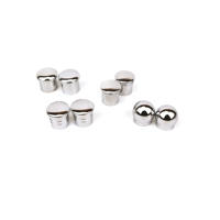 Kit de levier de robinet de baignoire moderne en laiton avec finition chromée pour accessoires de robinetterie de douche