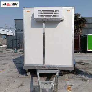 Remorque frigorifique mobile, chambre froide, unité de stockage alimentaire, remorque réfrigérée - Product Image 3