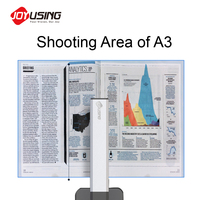 Joyusing Book Scanner automatique Ocr A3 Document Camera Library consultable Pdf Tiff