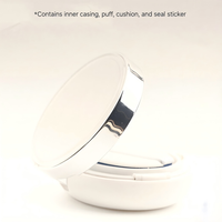 Boîtier vide haut de gamme personnalisé couleur 15g pour BB Cream, CC Cream, Fond de Teint – Matériaux d'emballage cosmétique ABS, Outils de maquillage