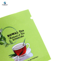 Composteerbare PLA suikerthee-sachet verpakking, milieuvriendelijke klassieke kraftpapieren zakje, biologisch afbreekbare voedselveilige sample zakjes