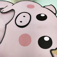 Sac à bandoulière transparent personnalisé en forme de cochon adorable, sac de présentation pour badges, sac à main, sac à dos Itabag, sacs à bandoulière Anime, fabricant