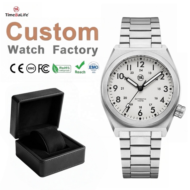 OEM Luxury NH35 Automatic Watches for Men 38MM Sapphire Crystal 316L Stainless Steel Mechanical Watch Manufacturer