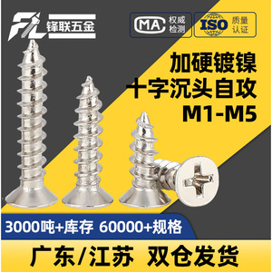 Tornillos Autorroscantes Fenglian, Cabeza Phillips, Niquelados, Grado 8.8, GBT 846, M1 M5, Uso Industrial - Product Image 4