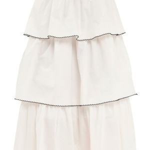 Moda Personalizar Ropa de señora Capas casuales Faldas escalonadas de mujer - Product Image 4