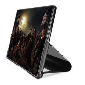 Pour Samsung <span class=keywords><strong>Z</strong></span> <span class=keywords><strong>Fold</strong></span> <span class=keywords><strong>4</strong></span>, <span class=keywords><strong>coque</strong></span> de téléphone pliable de luxe avec béquille, miroir, PC, TPU, <span class=keywords><strong>coque</strong></span> de téléphone pour Samsung Galaxy <span class=keywords><strong>Z</strong></span> <span class=keywords><strong>Fold</strong></span> 3 5G - Product Image 4