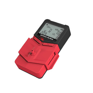 Safegas Gas Detector 6 in 1 Detector O2 H2S CO LEL CO2 Multi Detect Red Portable Light for Industrial Use - Product Image 6