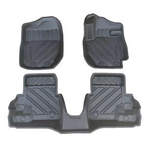 Alfombrillas Universales Antideslizantes de Doble Capa de TPE para Coche, Juego Completo para <span class=keywords><strong>Volkswagen</strong></span> <span class=keywords><strong>Touareg</strong></span>, para Todo Clima, 2 mm de Grosor, Alfombrillas Profundas - Product Image 6
