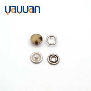 Chất Lượng Cao 11.5Mm Kim Loại Ngọc Trai Năm <span class=keywords><strong>Prong</strong></span> Cho Áo Sơ Mi <span class=keywords><strong>Snap</strong></span> Nút - Product Image 5