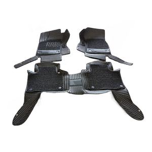 Tapis de sol de voiture en cuir 5D double couche décoratifs imperméables de haute qualité utilisés pour HILUX <span class=keywords><strong>2018</strong></span> - Product Image 1