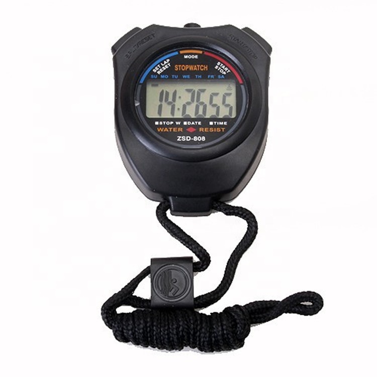 Waterdichte Sport Stop Watch Interval Timer Met Groot Display Digitale Stopwatch Timer