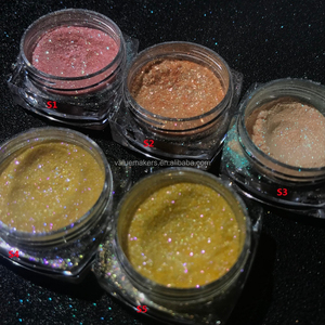 Phấn mắt nhũ kim tuyến lấp lánh, phấn mắt kim loại dạng bột, siêu lấp lánh, ánh kim, hiệu ứng duochrome - Product Image 3