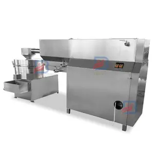 Sesame tahini and halva production line peeling machine cassava sesame seed peeling machine automatic