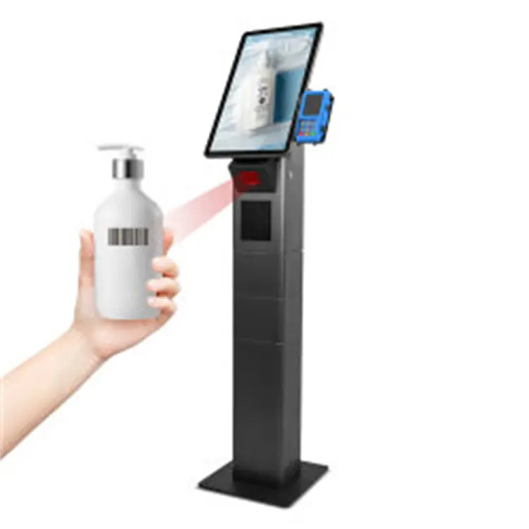 WUXIN Offre spéciale Kiosques de restauration rapide Terminal de change tout-en-un avec écran tactile Distributeur automatique de billets en libre-service