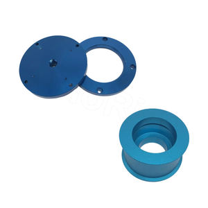 アルミニウム部品工業用OEM CNC加工ブルーアルマイトサービス - Product Image 1