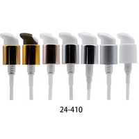 Petits distributeurs colorés de 18mm 20mm 24mm 28mm pour voyage Bouteilles de lotion Pompe à savon moussant 22/410 24/410