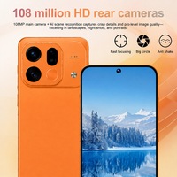 Smartphone Flash Memory Deca Core X9S Pro avec appareil photo 72+108MP, écran 7.3'' 144Hz, Android 15, 16 Go de RAM + 1 To de ROM, Nouveau Téléphone