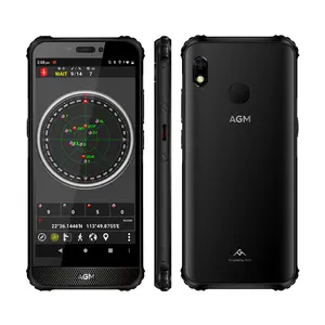 AGM-teléfono móvil resistente A10, 4GB + 64GB, impermeable, a prueba de golpes, huella dactilar, 4400mAh, 5,7 pulgadas, Android 9, NFC