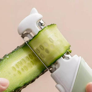 Éplucheur portable créatif pour le camping en plein air, ustensiles de cuisine pour le camping en plein air, éplucheur <span class=keywords><strong>julienne</strong></span> indispensable, facile à utiliser - Product Image 5