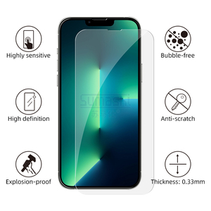 3 Pack <span class=keywords><strong>Cristal</strong></span> Mica De Vidrio Protector Pantalla Para <span class=keywords><strong>Iphone</strong></span> <span class=keywords><strong>14</strong></span> Celulares Lentes Camara Para Samsung S23 Ultra Película Protectora - Product Image 2