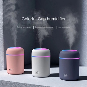 Nuevo Mini Humidificador de Aire Ultrasónico Portátil con Luz Nocturna USB de Colores para Hidratación en Casa, Auto o Regalo - Product Image 1