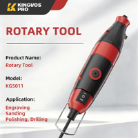 Kit d'outils rotatifs électriques filaires KINGVOSPRO KG5011 pour le meulage, la découpe, le ponçage, le polissage du bois, du métal, du plastique, du verre, de la céramique
