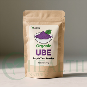 Ube bột OEM nhãn hiệu riêng Hữu Cơ Ube Latte Collagen bột Superfood Ube Hữu Cơ bột màu tím Yam Ube bột trong có thể & Túi - Product Image 6