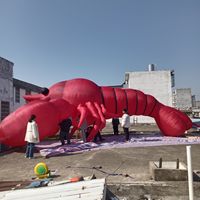 Écrevisse géante Offre Spéciale, crevettes gonflables pour fête et événement, homard gonflable de promotion de publicité de restaurant de fruits de mer