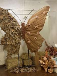 Décoration de papillon géante et exquise pour mariage, banquet, fête d'<span class=keywords><strong>anniversaire</strong></span>, vitrine de magasin commercial, thème rustique d'automne - Product Image 5