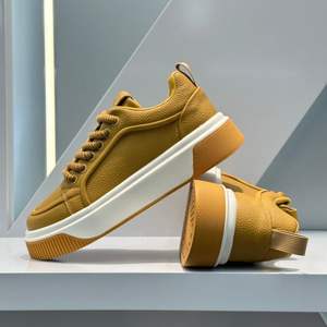 Scarpe da Passeggio in Pelle Marrone Impermeabile con Lacci, Calzature Casual da <span class=keywords><strong>Uomo</strong></span> per Primavera/Autunno/Inverno, Versatili e Alla Moda, Nuova Collezione - Product Image 4