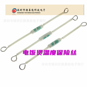 ฟิวส์เซรามิกสำหรับหม้อหุงข้าว RF250V 10A 15A 20A 165 185 216 230 240 องศาเซลเซียส ฟิวส์นิรภัยแบบหลอดแหลม - Product Image 2