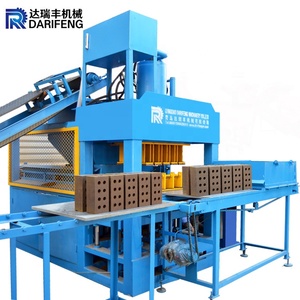 DF10-10S nén Trái Đất gạch máy ổn định đất khối lát gạch khối nhà sản xuất với đất sét động cơ động cơ mang - Product Image 1