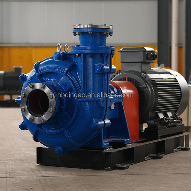 Motor Driven High Pressure Dredging OEM Centrifugal Sludge Gold Mining Slurry Pump
