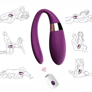 U Shape Wearable Wireless Vibrators Remote Control Vibrating Clitoris Stimulator Sex machine Toys For Woman Couples Anal Vagina
