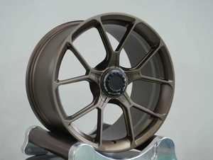 SYJX-004 1 mảnh 15-26 inch rèn bánh xe vành đánh bóng môi <span class=keywords><strong>Chrome</strong></span> cho Nissan <span class=keywords><strong>GT</strong></span>-R BMW 3 Series 5 Series Matte Bronze - Product Image 3