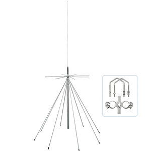 เสาอากาศ Harvest Wireless Fiberglass Diamonds D3000 แบบสแกน 25-3000mhz รุ่น Discone สำหรับสถานีฐาน Hf - Product Image 5