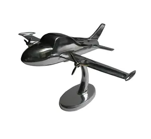 알루미늄 비행기 모델 공기 공예 트로피 비행기 테마 선물