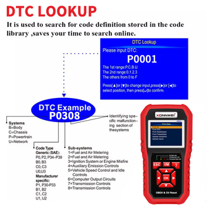 Konnwei kw851 phân tích động cơ xe máy quét chẩn đoán toàn diện & Công cụ quét - Product Image 6