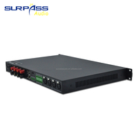 DSA43 sıcak satış 1U dijital DSP amplifikatör 4CH 300W ses işlemcisi güç amplifikatörü
