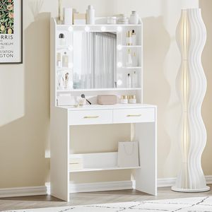 Phổ biến hiện đại NỘI THẤT PHÒNG NGỦ make up bảng bàn trang điểm bảng hạt tủ quần áo với gương - Product Image 5