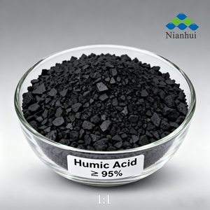 Engrais granulaire organique stimulant la croissance racinaire, à haute teneur en matière organique et libération rapide NPK + régulateur de pH à l'acide humique de haute pureté - Product Image 2