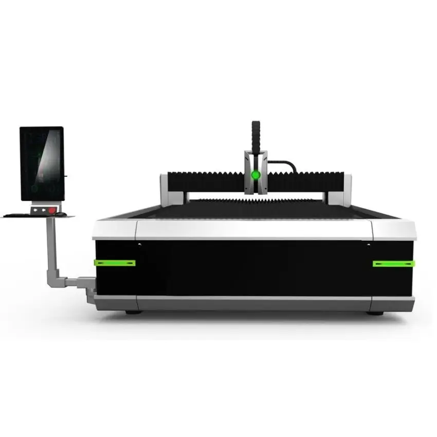 Máquina de corte a laser de fibra CNC de 2000 watts para máquinas de chapa metálica 2kw novo design