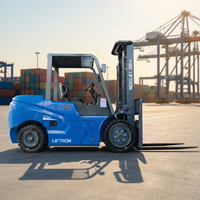 Forklift Counterbalance Listrik Liftron Seri DD 4T untuk Gudang Pabrik dan Material Berat