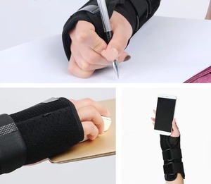 Attelle de poignet élastique réglable Attelle de poignet en métal respirante pour la main et l'arthrite de tendinite - Product Image 4