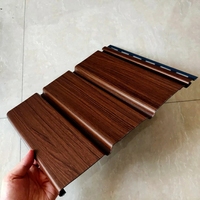 Panneau de soffite en PVC populaire OEM Panneau de plafond en PVC antistatique pour l'extérieur Design élégant pour les espaces commerciaux et résidentiels