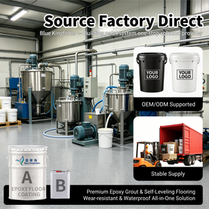 Rivestimento Epossidico Effetto Marmo Lucido per Pavimenti, Vernice Autolivellante per Calcestruzzo <span class=keywords><strong>con</strong></span> Sabbia Colorata, Rivestimento Liquido per Magazzini e Garage - Product Image 6